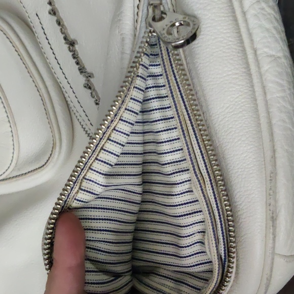 Marc by Marc Jacobs White Leather Soft Shot Large Hobo - Picture 13 of 15